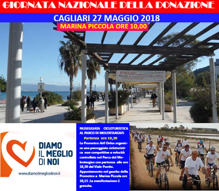Giornata della donazione e del trapianto - Cagliari 2018